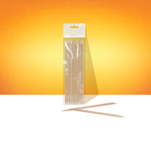 Портокалови пръчици EXPERT дървени, 150мм (10 броя), DOS-10/10