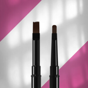 Четка двустранна за гел Staleks Expert NBE-04/08